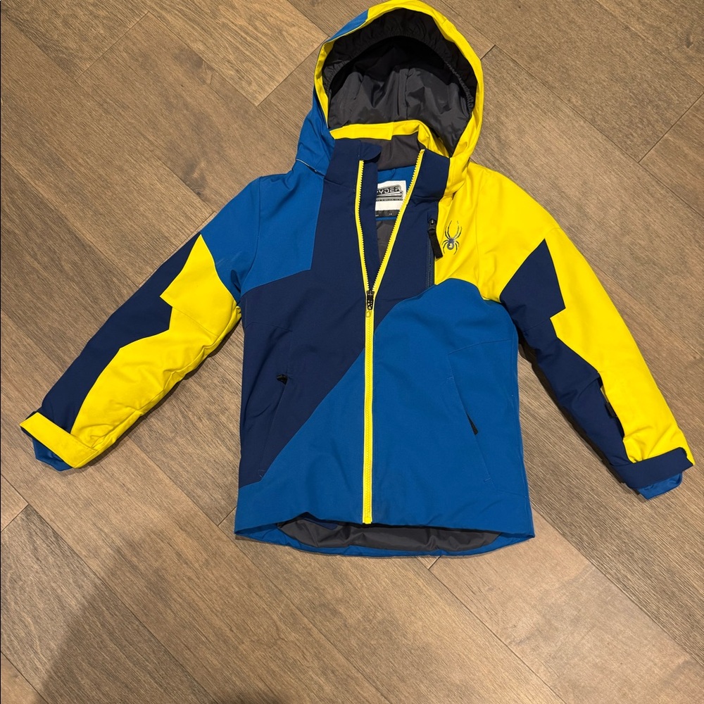 Kids Spider size 10 ski jacket